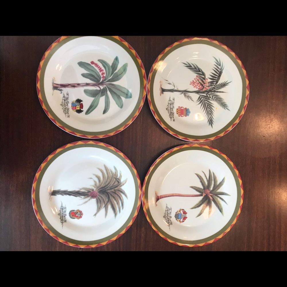 Godinger porcelain dessert plates